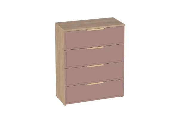Комод 4 ящ "Эмили" спальня