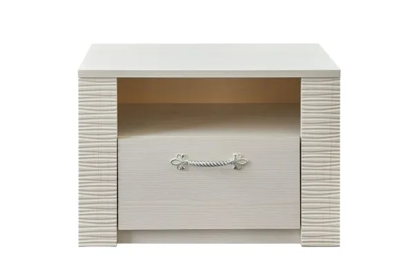 Тумба прикроватная "Элана" спальня Бодега белая