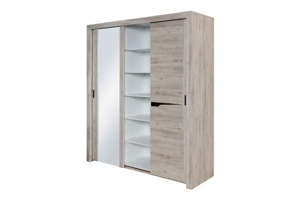 Шкаф 3 дв. с раздвижными дверями "Соренто" спальня