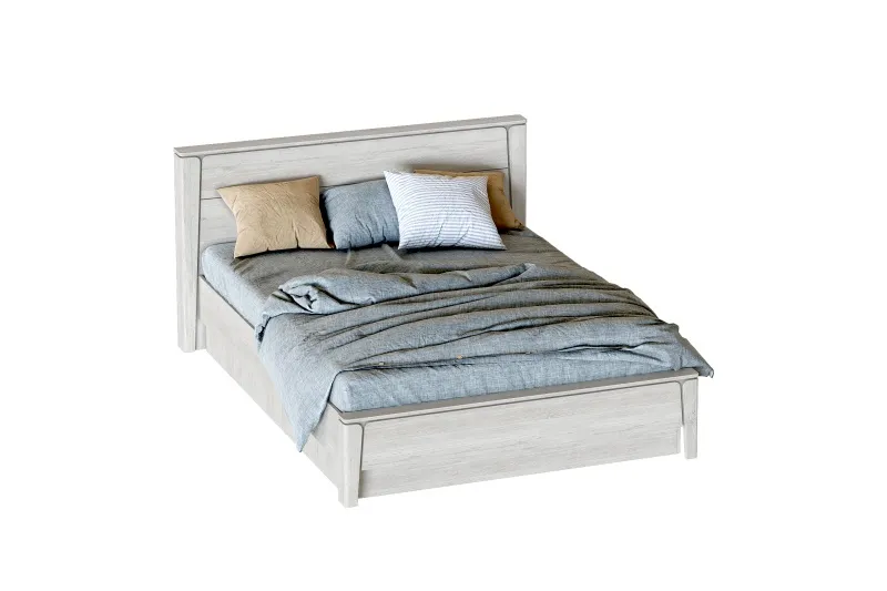 Кровать 1400 "Мальта" спальня Дуб винтерберг