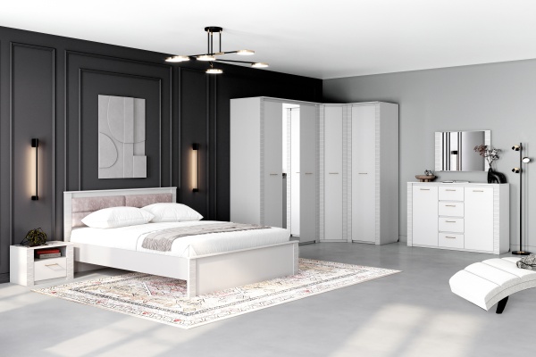 Спальный гарнитур "Элана" композиция #4 Персидский жемчуг Спальный гарнитур "Элана" композиция #4 Персидский жемчуг